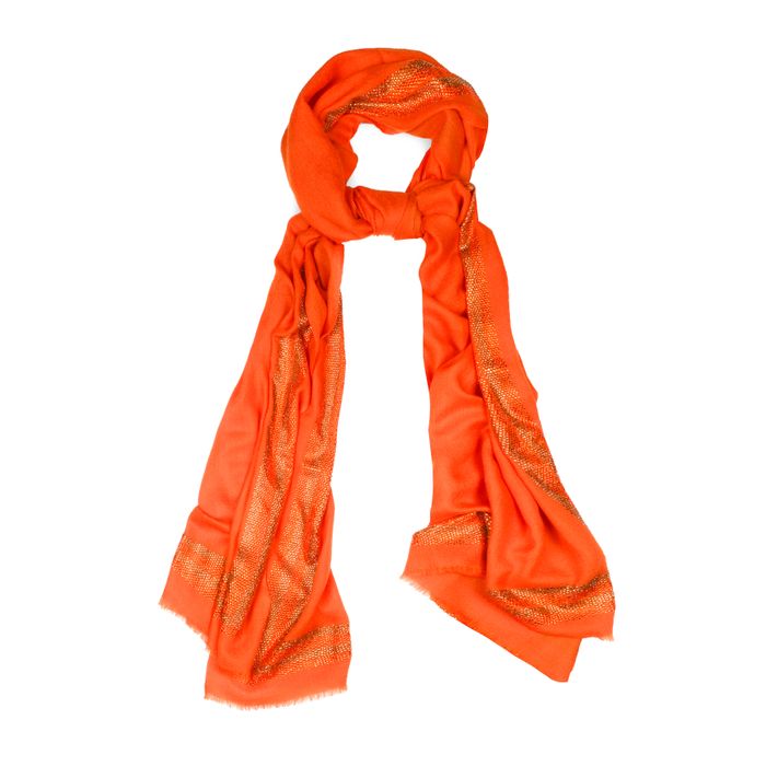 Cashmere and swaroski wrap